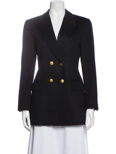 Pre-owned Escada Cashmere Blazer In Black
