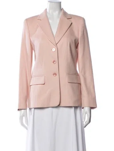 Pre-owned Escada Cashmere Blazer In Pink
