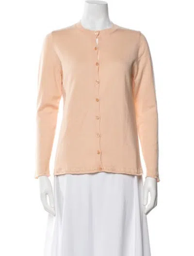 Pre-owned Escada Cashmere Crew Neck Sweater In Neutrals