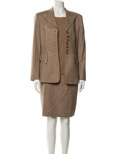 Pre-owned Escada Cashmere Set In Gray