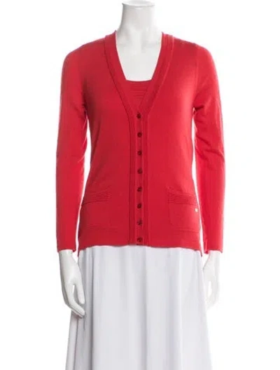 Pre-owned Escada Cashmere Set In Red