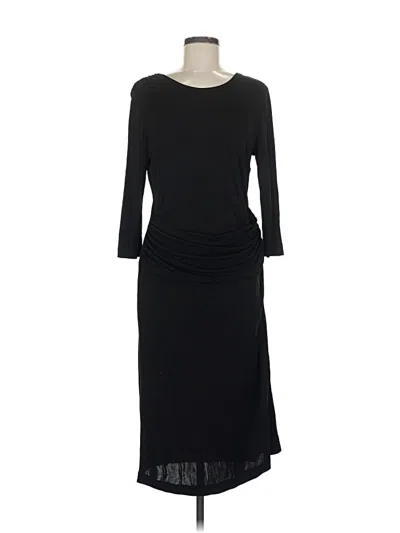 Pre-owned Escada Casual Dress In Black