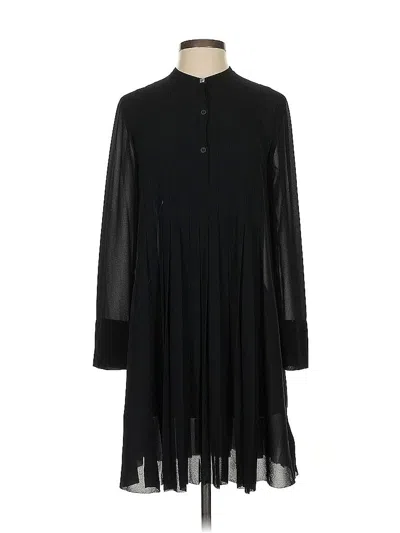 Pre-owned Escada Casual Dress In Black