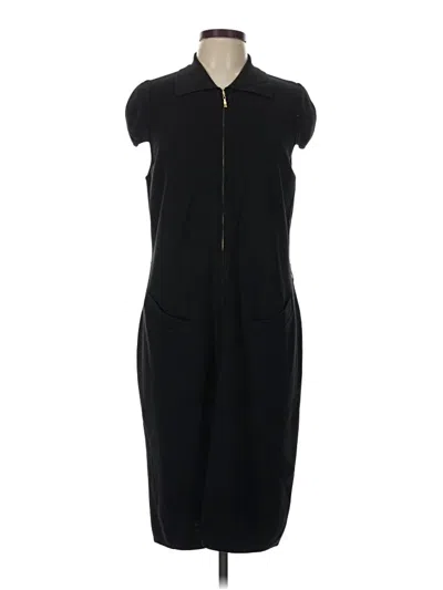 Pre-owned Escada Casual Dress In Black