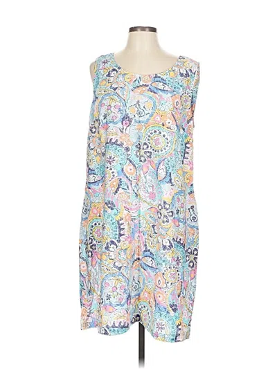 Pre-owned Escada Casual Dress In Blue