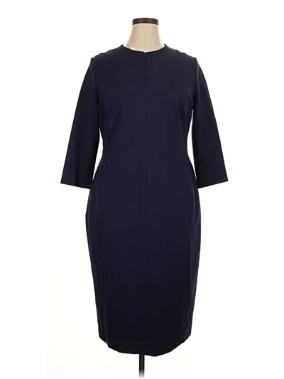 Pre-owned Escada Casual Dress In Blue