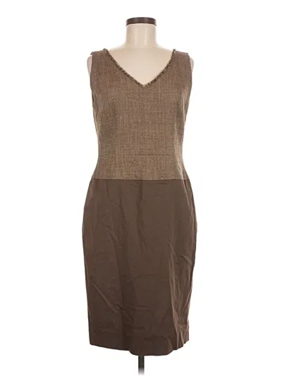 Pre-owned Escada Casual Dress In Brown