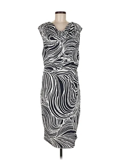 Pre-owned Escada Casual Dress In Gray