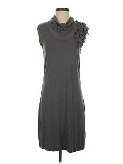 Pre-owned Escada Casual Dress In Gray