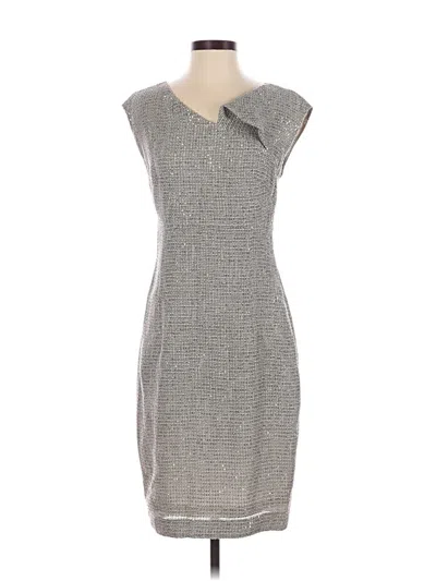 Pre-owned Escada Casual Dress In Gray
