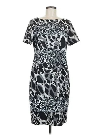 Pre-owned Escada Casual Dress In Gray