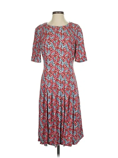 Pre-owned Escada Casual Dress In Red