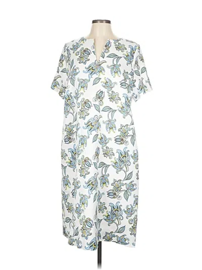 Pre-owned Escada Casual Dress In White