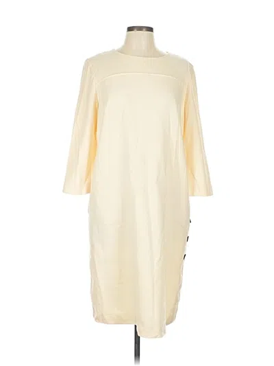 Pre-owned Escada Casual Dress In White