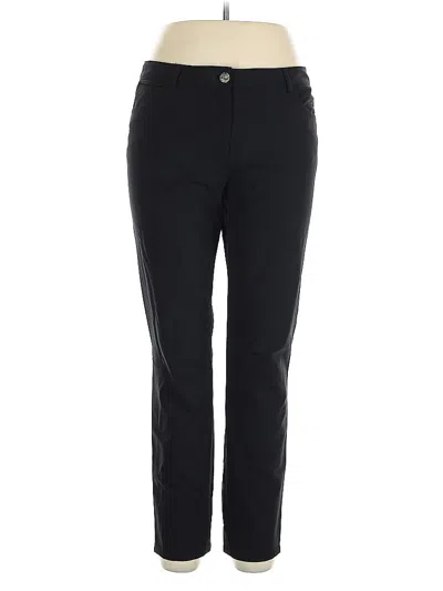 Pre-owned Escada Casual Pants In Black