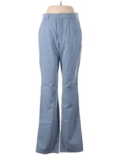 Pre-owned Escada Casual Pants In Blue