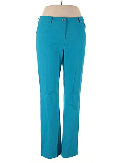 Pre-owned Escada Casual Pants In Blue