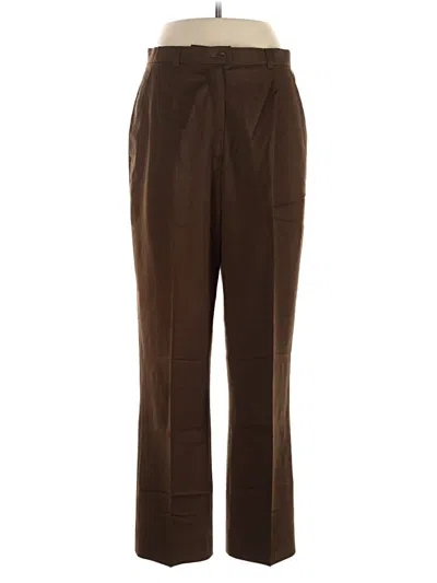 Pre-owned Escada Casual Pants In Brown