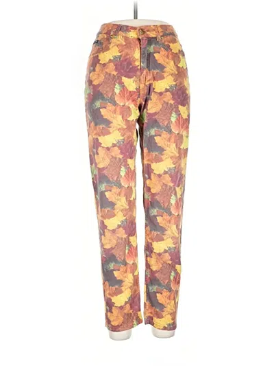Pre-owned Escada Casual Pants In Orange