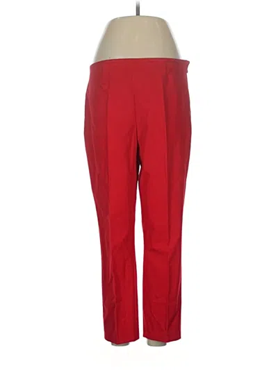 Pre-owned Escada Casual Pants In Red