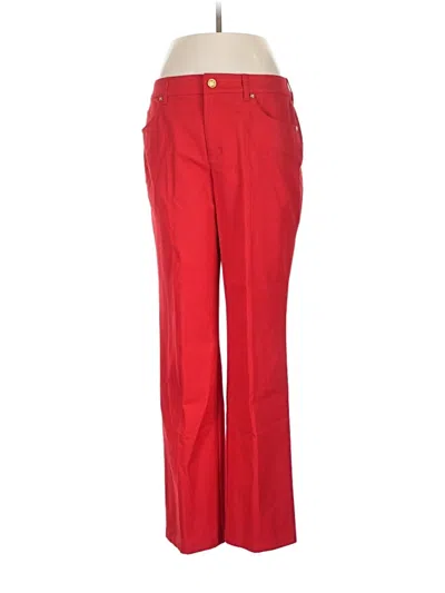 Pre-owned Escada Casual Pants In Red