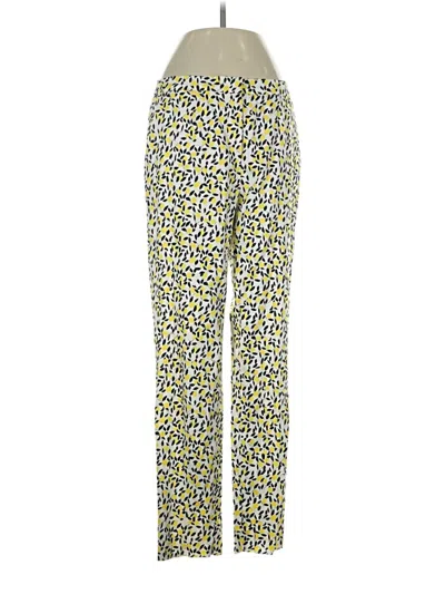 Pre-owned Escada Casual Pants In Yellow