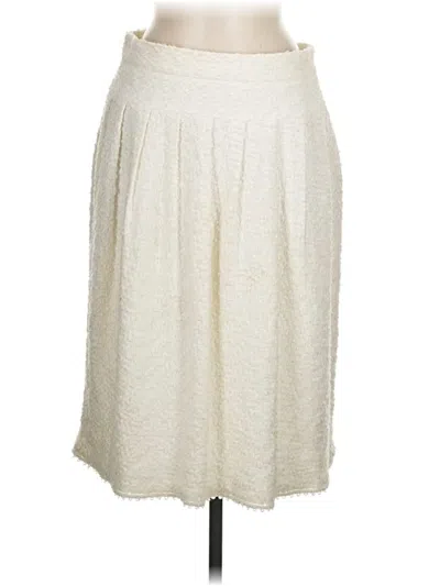 Pre-owned Escada Casual Skirt In Ivory