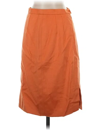Pre-owned Escada Casual Skirt In Orange
