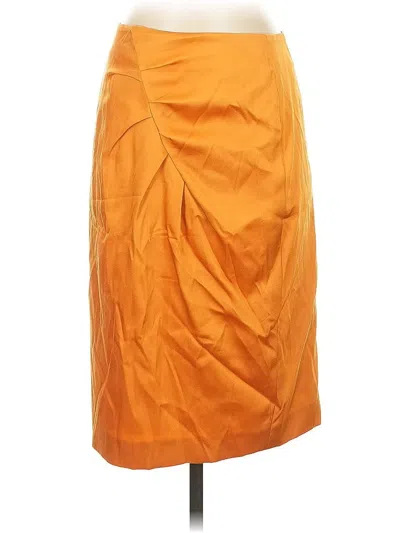Pre-owned Escada Casual Skirt In Orange