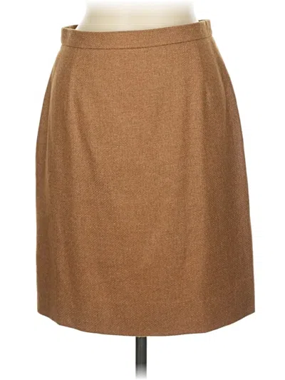 Pre-owned Escada Casual Skirt In Tan