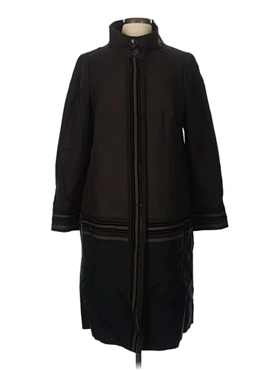 Pre-owned Escada Coat In Black