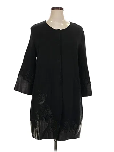 Pre-owned Escada Coat In Black