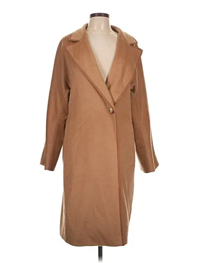 Pre-owned Escada Coat In Brown