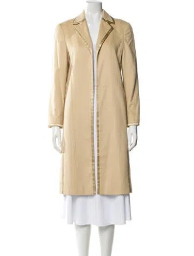 Pre-owned Escada Coat In Neutral
