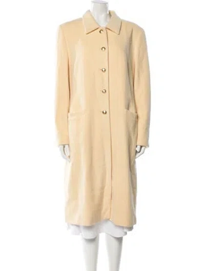 Pre-owned Escada Coat In Neutrals