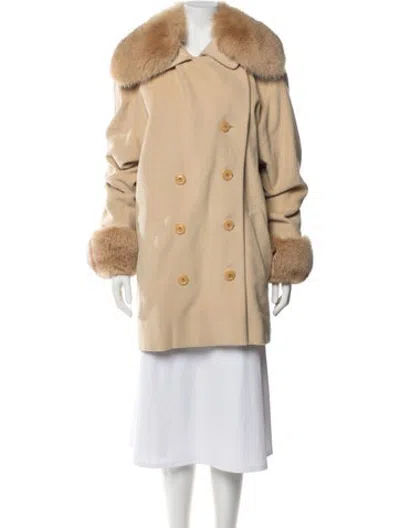 Pre-owned Escada Coat In Neutrals