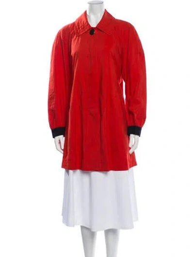 Pre-owned Escada Coat In Red