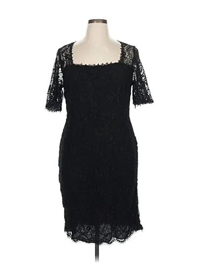 Pre-owned Escada Cocktail Dress In Black