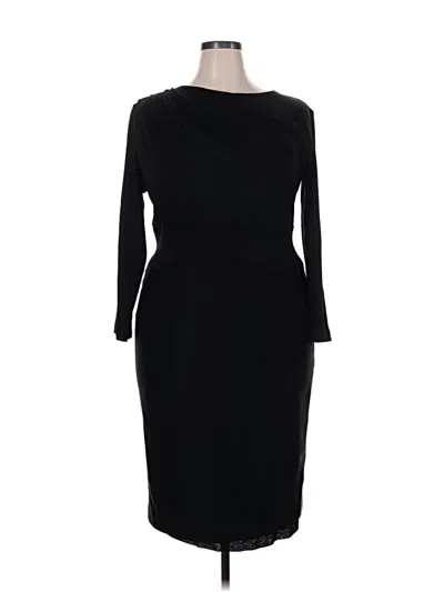 Pre-owned Escada Cocktail Dress In Black