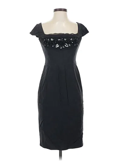 Pre-owned Escada Cocktail Dress In Black