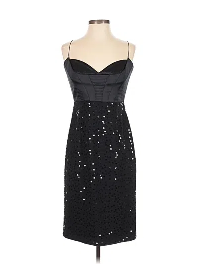 Pre-owned Escada Cocktail Dress In Black
