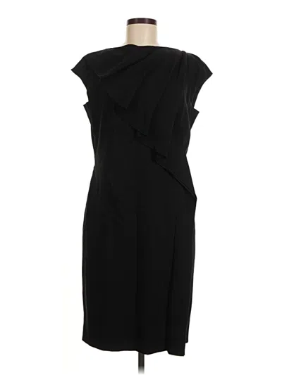 Pre-owned Escada Cocktail Dress In Black