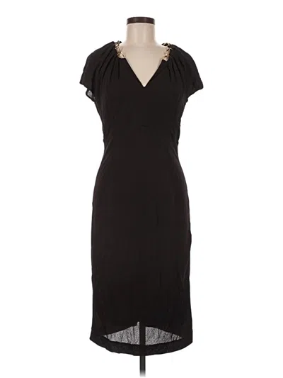 Pre-owned Escada Cocktail Dress In Black