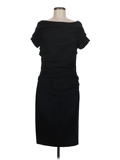 Pre-owned Escada Cocktail Dress In Black