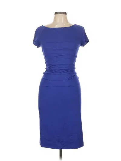 Pre-owned Escada Cocktail Dress In Blue