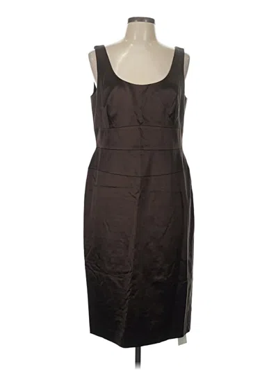 Pre-owned Escada Cocktail Dress In Brown