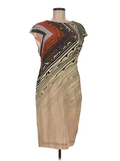Pre-owned Escada Cocktail Dress In Brown