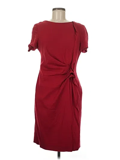 Pre-owned Escada Cocktail Dress In Burgundy