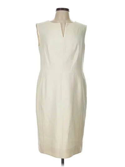 Pre-owned Escada Cocktail Dress In Ivory