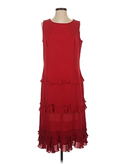 Pre-owned Escada Cocktail Dress In Red